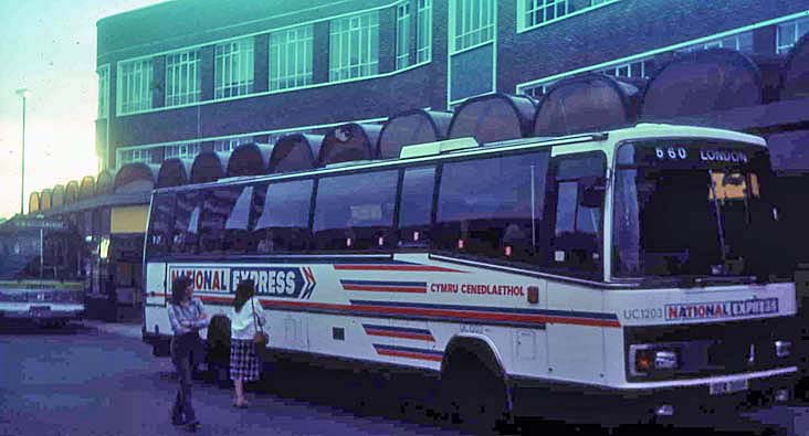 National Welsh Leyland Tiger Plaxton Paramount UC1203 National Express